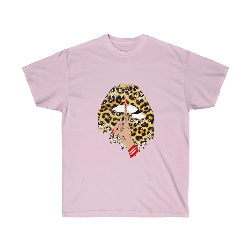 Leopard Lips Unisex Tee, Custom tee, Graphic tee, leopard lips