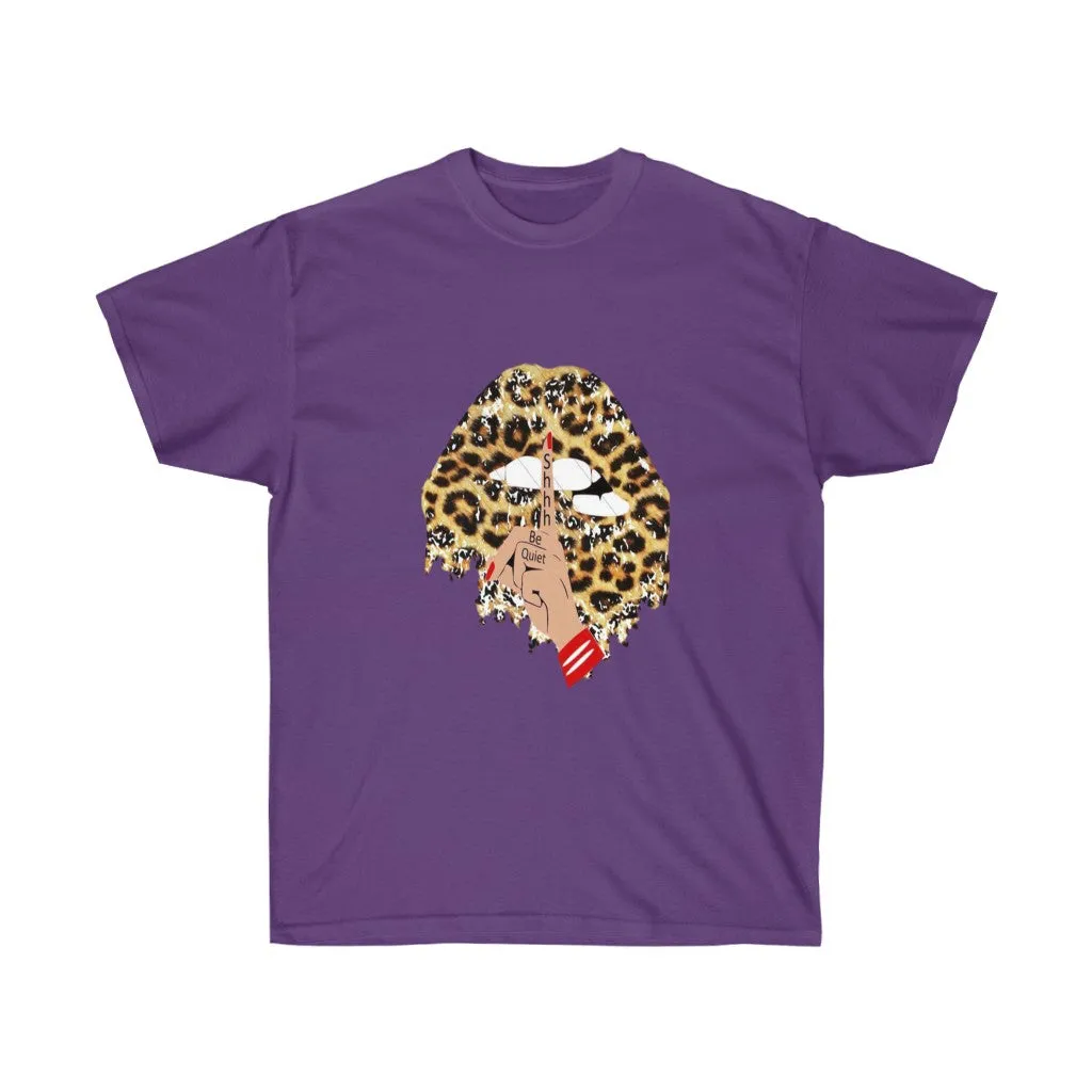 Leopard Lips Unisex Tee, Custom tee, Graphic tee, leopard lips