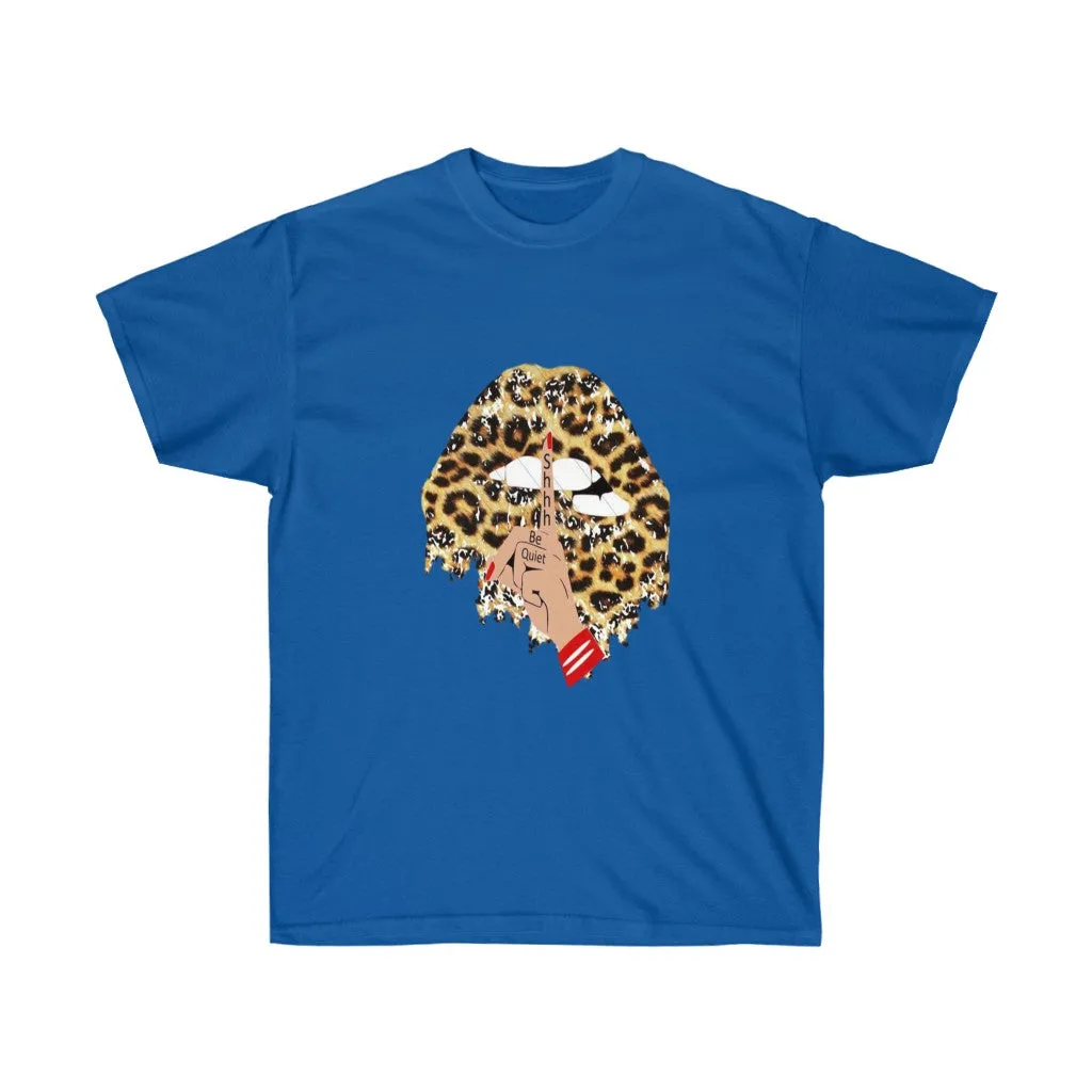 Leopard Lips Unisex Tee, Custom tee, Graphic tee, leopard lips
