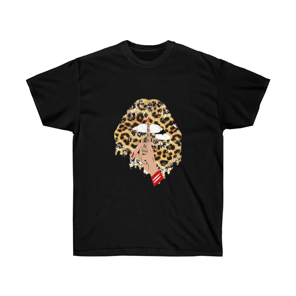 Leopard Lips Unisex Tee, Custom tee, Graphic tee, leopard lips