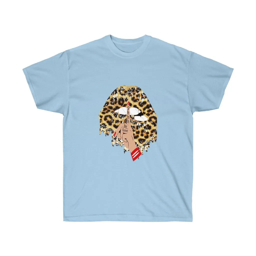 Leopard Lips Unisex Tee, Custom tee, Graphic tee, leopard lips