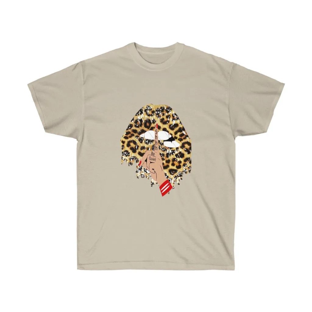Leopard Lips Unisex Tee, Custom tee, Graphic tee, leopard lips