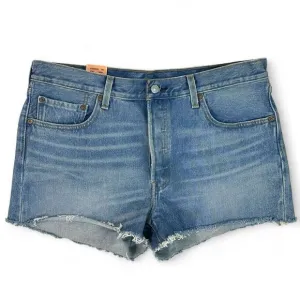 Levi's 501 Sierra Oasis Jean Shorts Women's Size 32W Festival Cowgirl