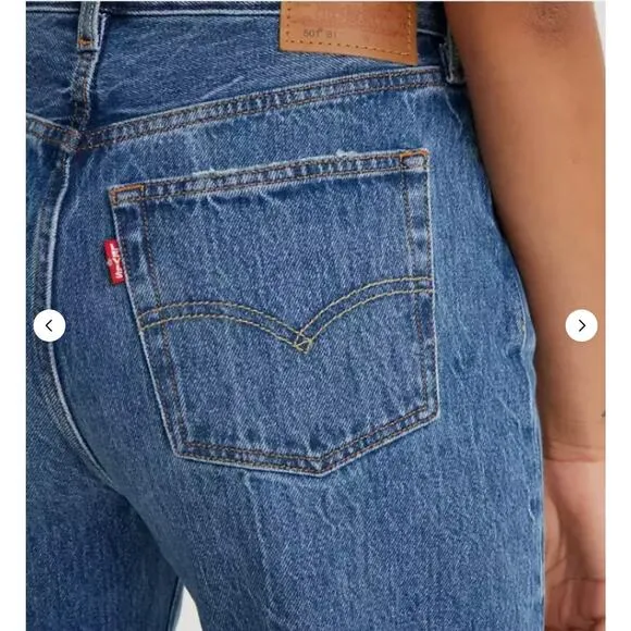 Levi's Premium 501 '81 NWT Womens Medium Wash 28x31 A46990009