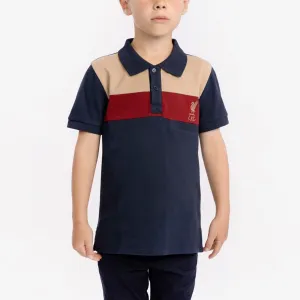 LFC Junior Colour Block Polo