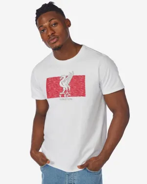 LFC Mens Block Graphic Tee White