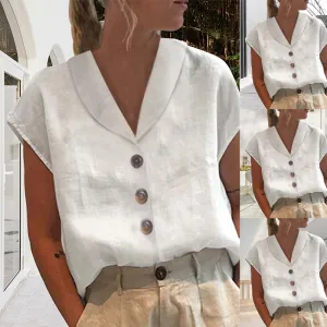 Lidia® | Elegant Linen Top