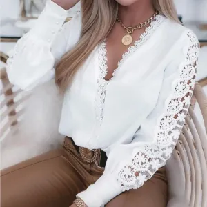 Liliana® | Elegant White Blouse