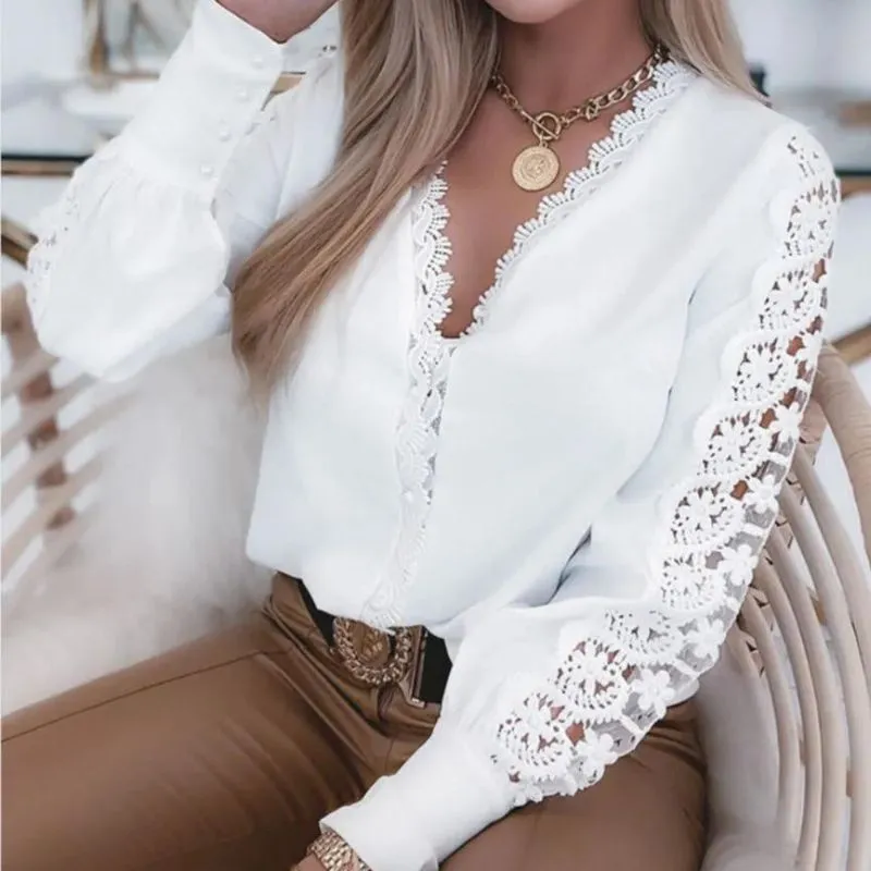 Liliana® | Elegant White Blouse