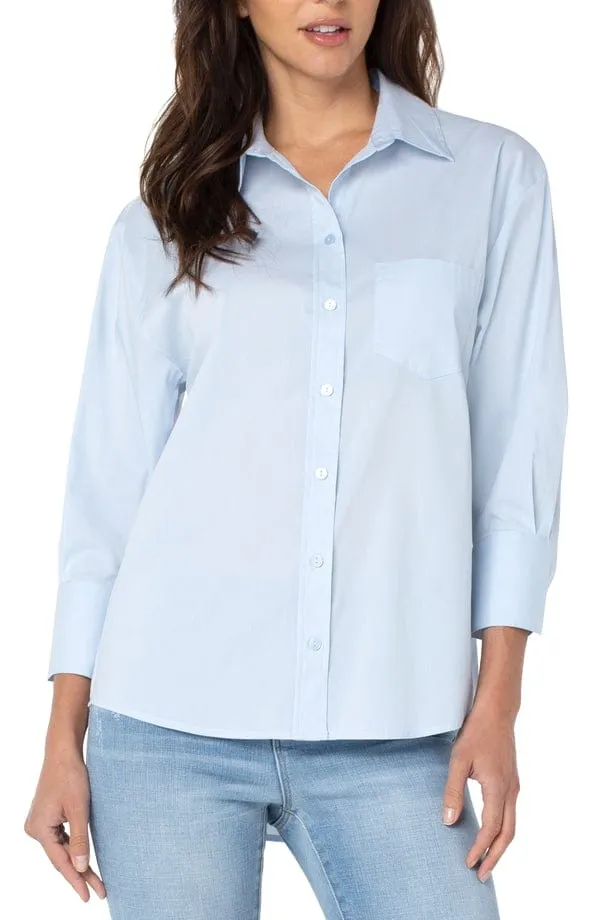 Liverpool Oversized Classic Button Down Shirt