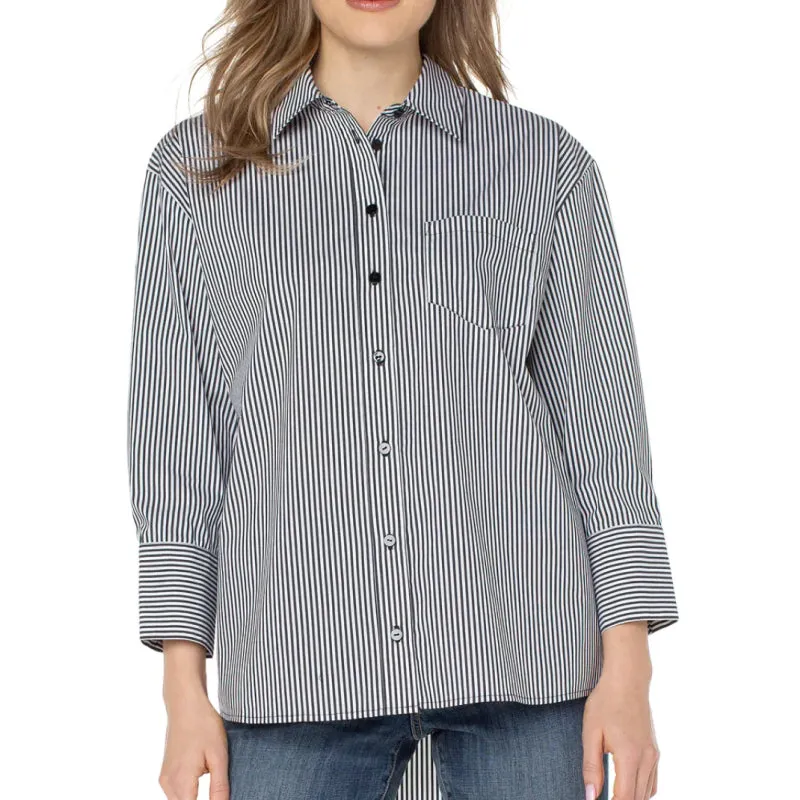 Liverpool Oversized Classic Button Down Shirt