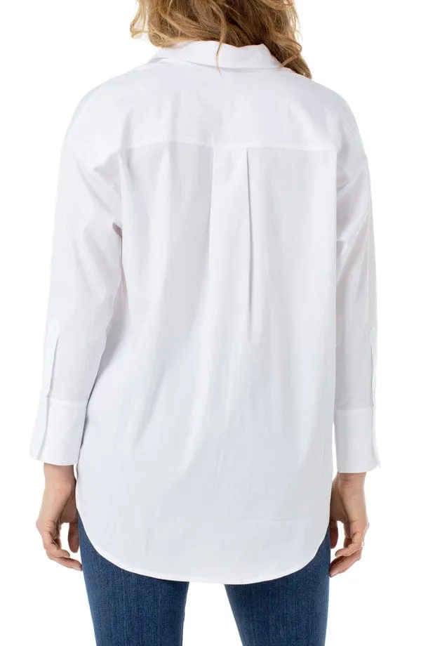 Liverpool Oversized Classic Button Down Shirt