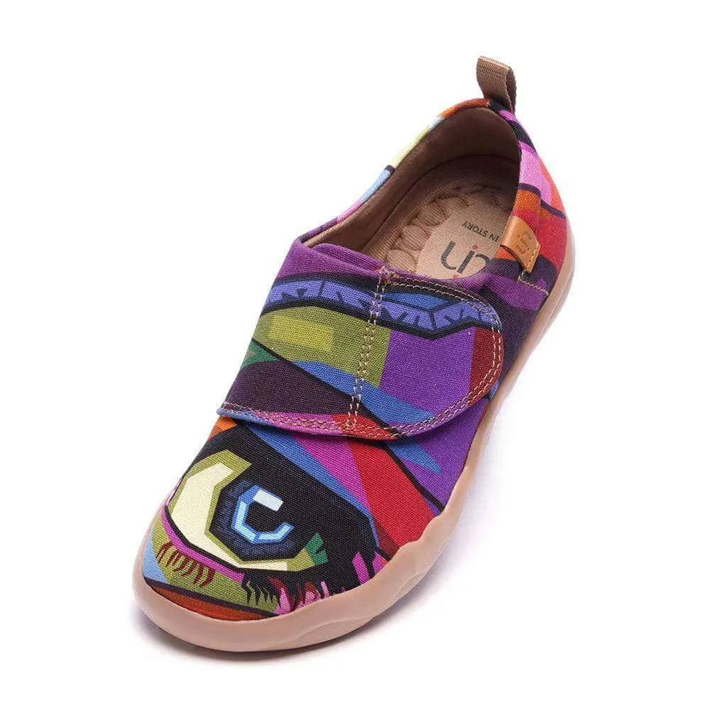 LOOKING AT YOU Modern Art Painted Kids Casual Shoes