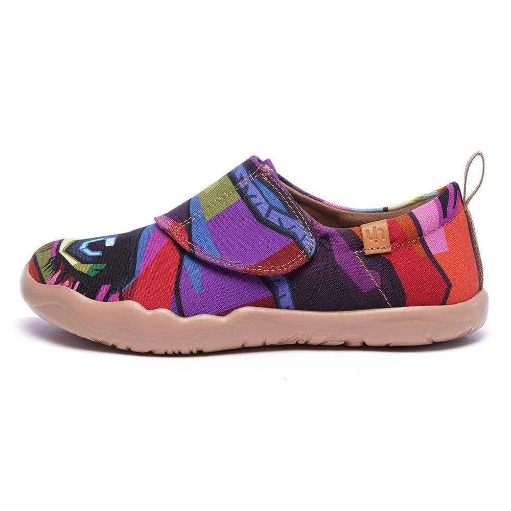 LOOKING AT YOU Modern Art Painted Kids Casual Shoes