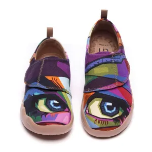 LOOKING AT YOU Modern Art Painted Kids Casual Shoes
