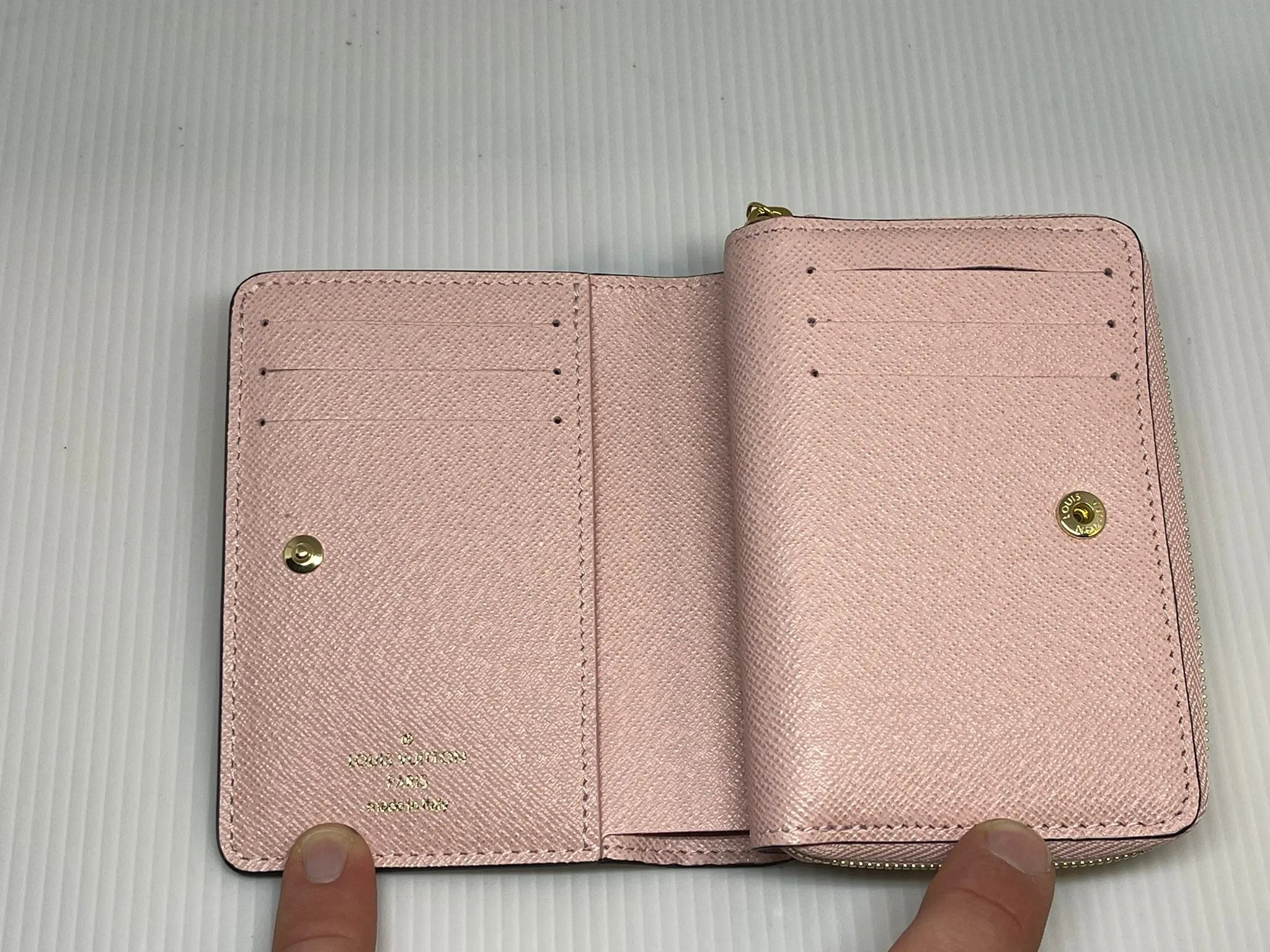 Lou Wallet Rose Ballerine