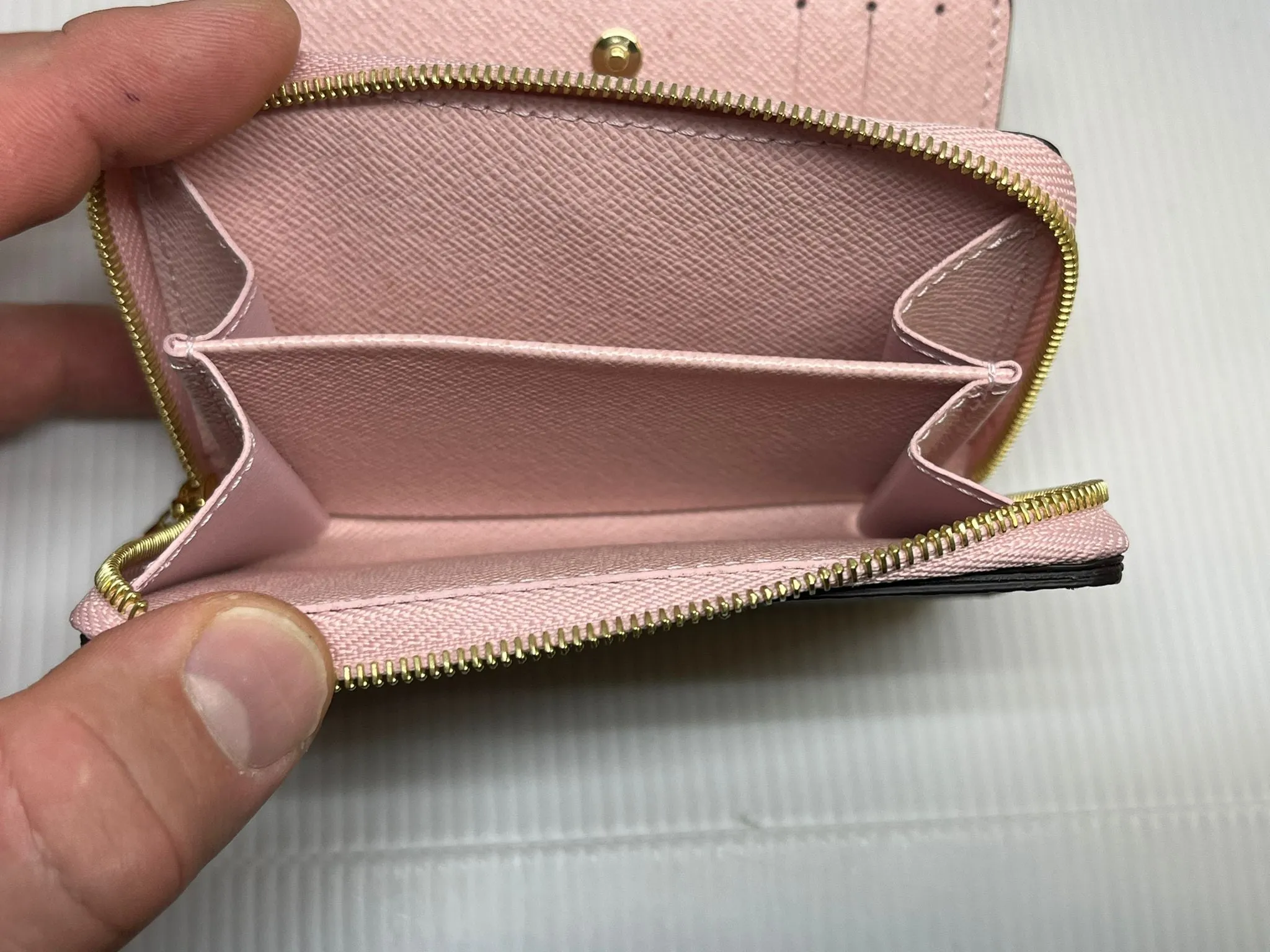 Lou Wallet Rose Ballerine