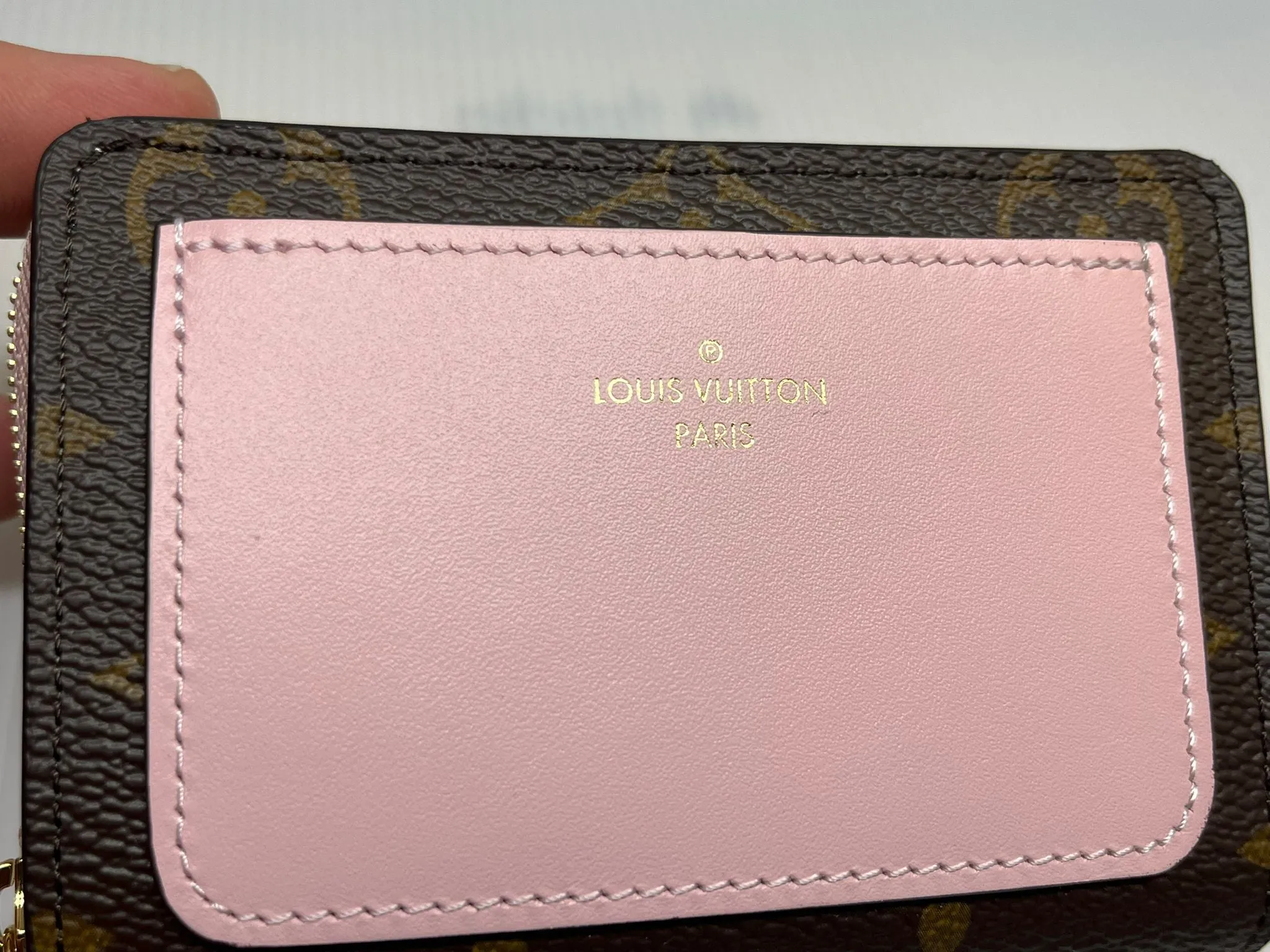 Lou Wallet Rose Ballerine