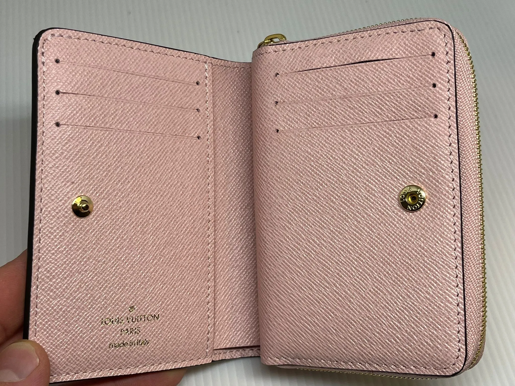 Lou Wallet Rose Ballerine
