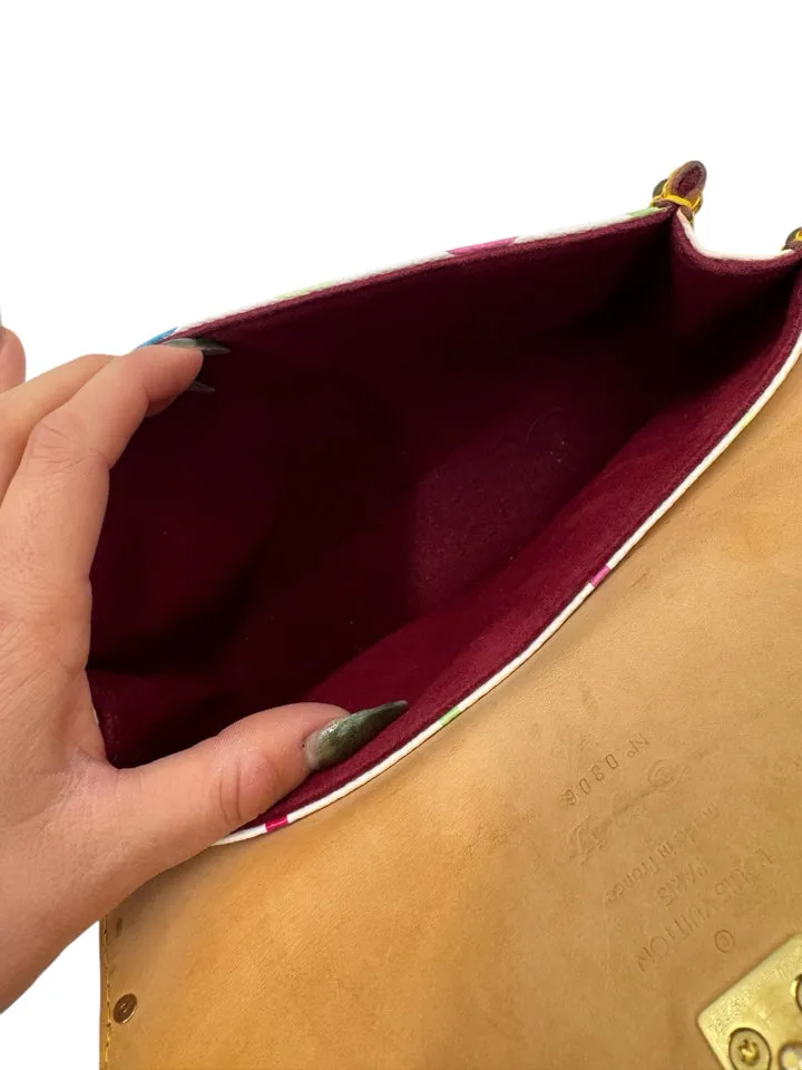 Louis Vuitton Takashi Murakami Rare Eye Miss You Purse