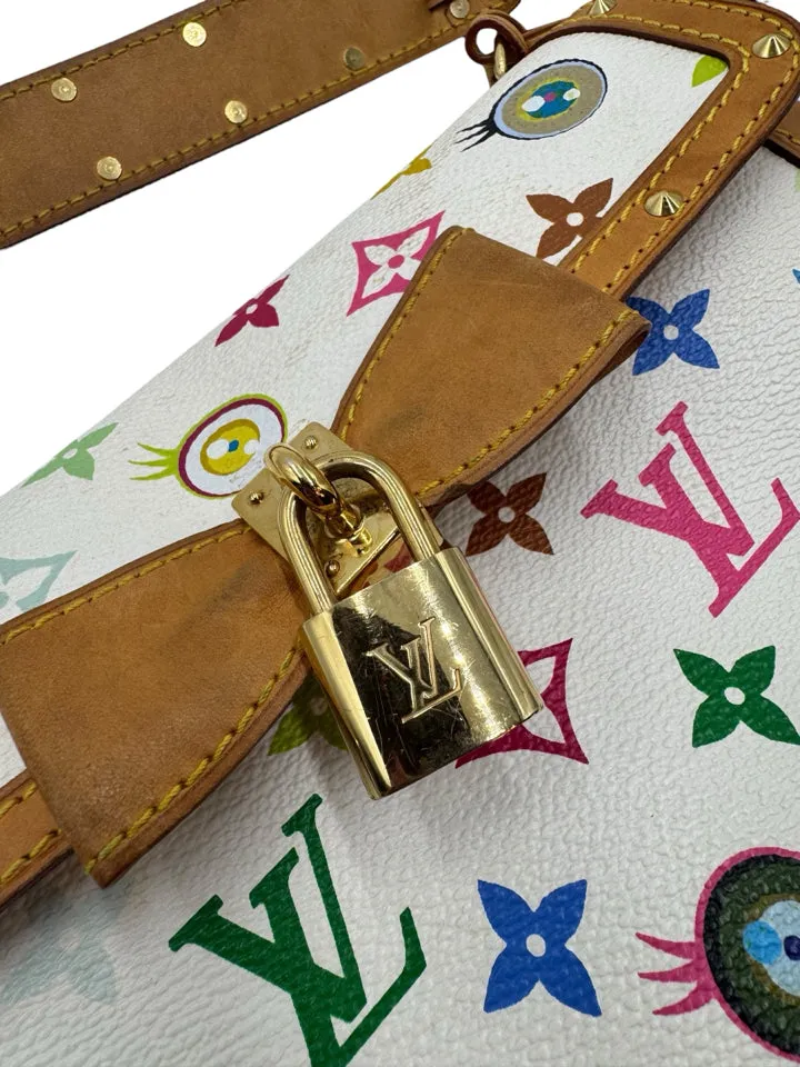Louis Vuitton Takashi Murakami Rare Eye Miss You Purse