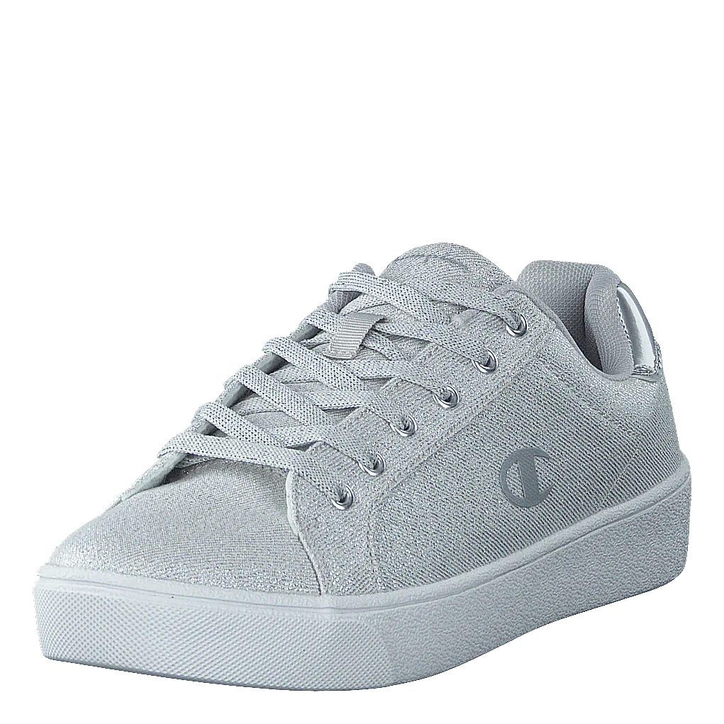 Low Cut Shoe Alex Canvas Glitt Papyrus