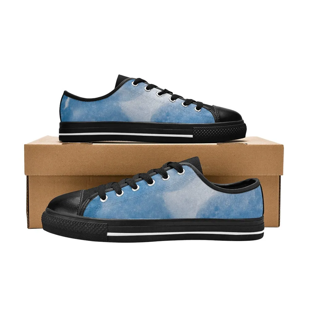 Low Top Canvas Women's Shoes - Angelite