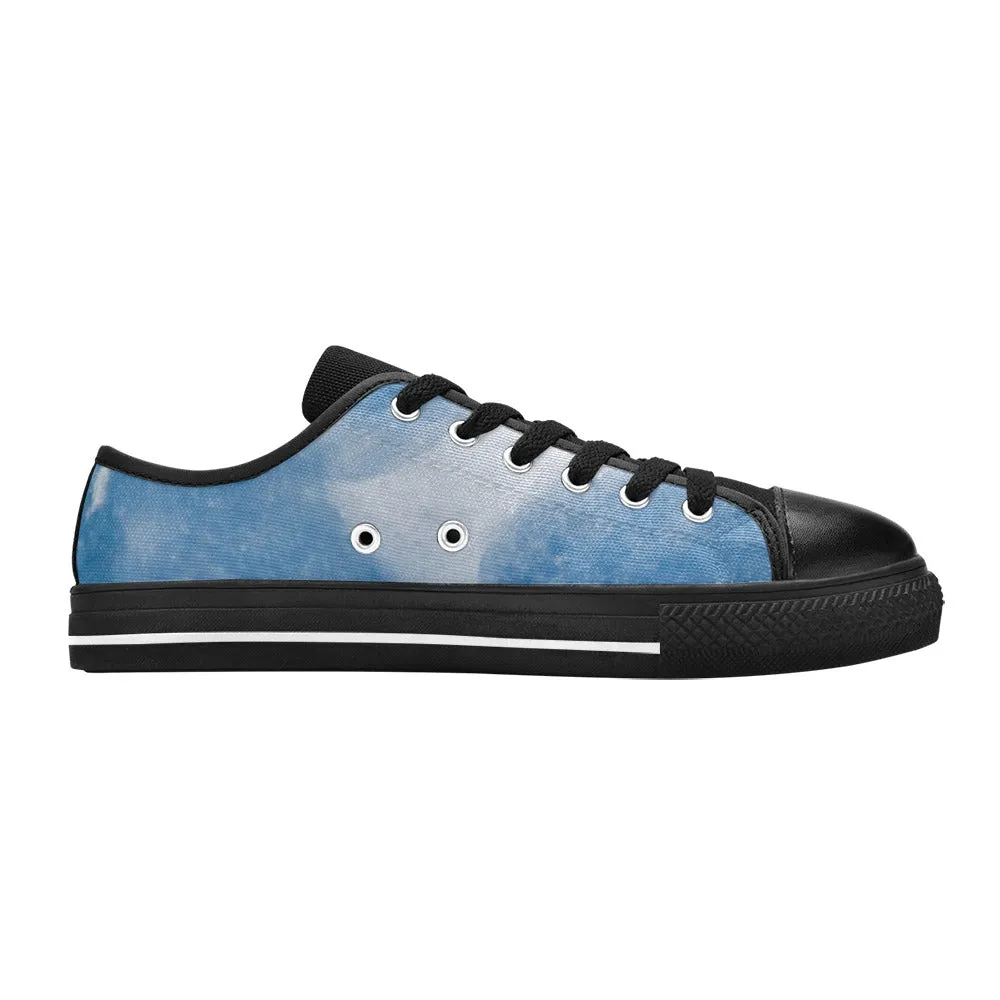 Low Top Canvas Women's Shoes - Angelite