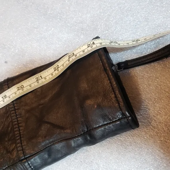 Lucky Brand Women's Medium Genuine Black Leather Jacket Slight Rough Texture