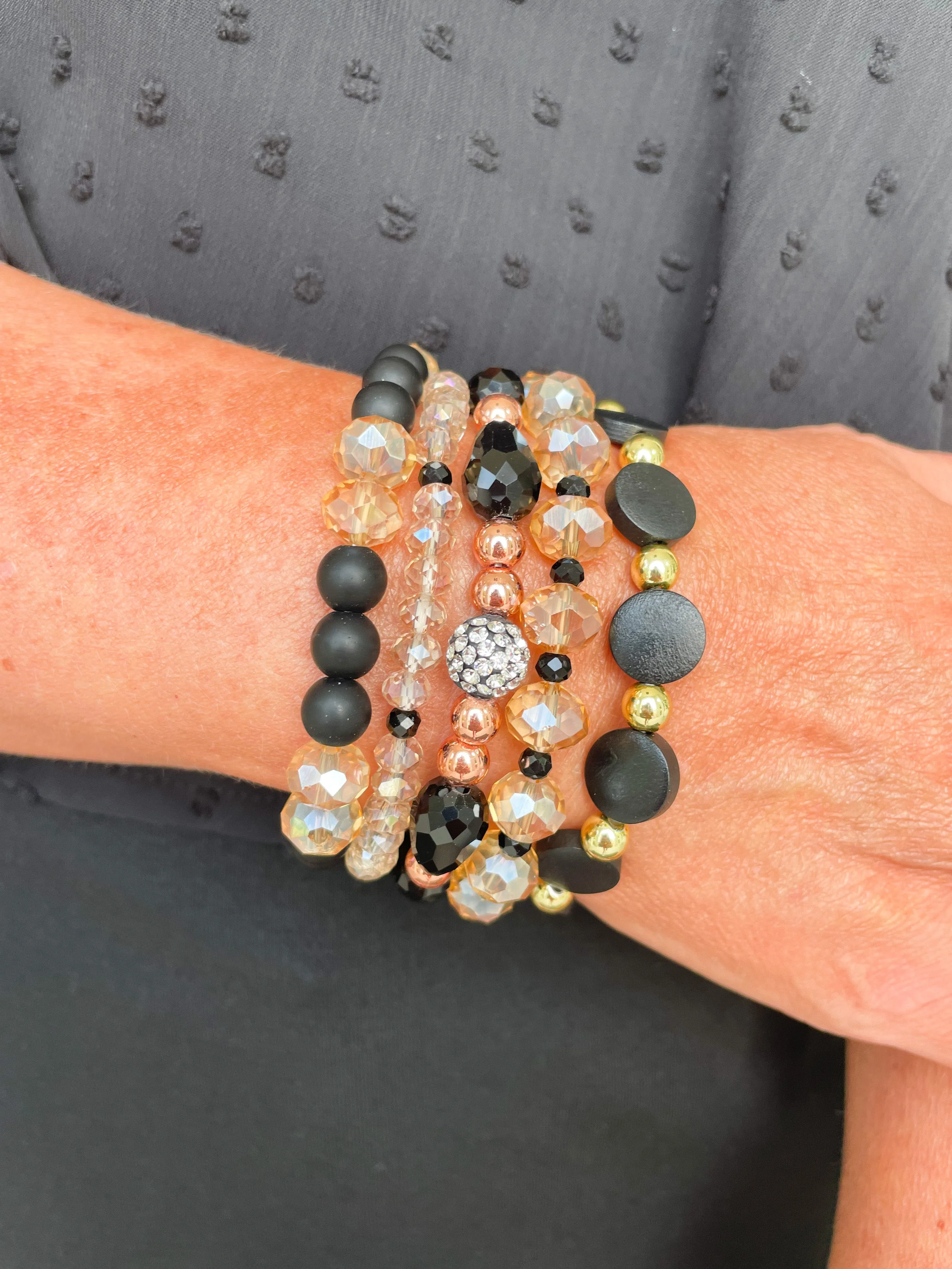 Lucky Charm Bracelet Stack