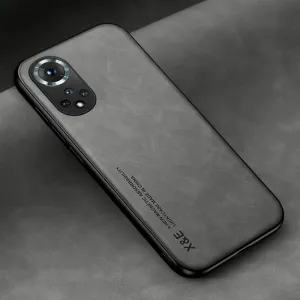 Luxury Leather Magnetic Case For Huawei