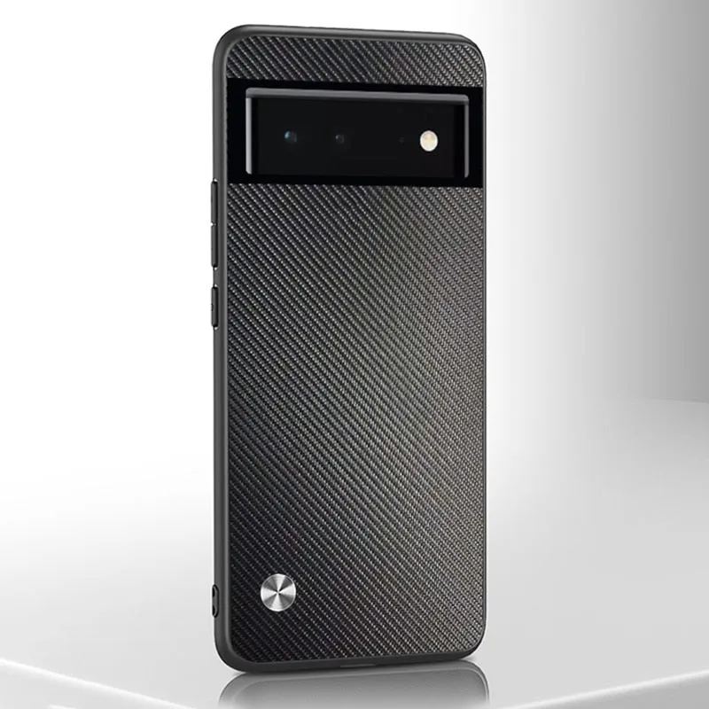 Luxury Shockproof Silicone Leather Case For Google Pixel
