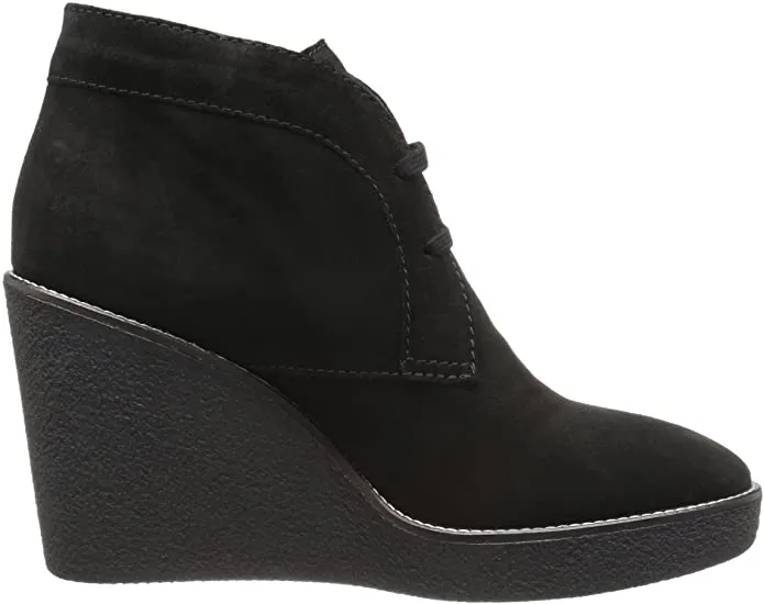 Made in Italy, 100% Leather Aquatalia Women's Vianna Suede Boot, Black, Sz 9! Retails $510  (ITEM RE-LIST DUE TO SITE GLITCH SUN 9:01PM AUCTIONS)