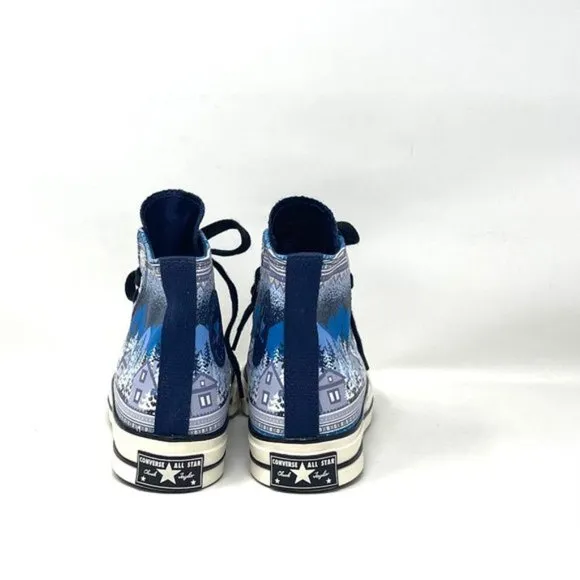 💖MEGA SALE💖Converse Chuck 70 Holiday Midnight Navy Egret Black Women  172135C
