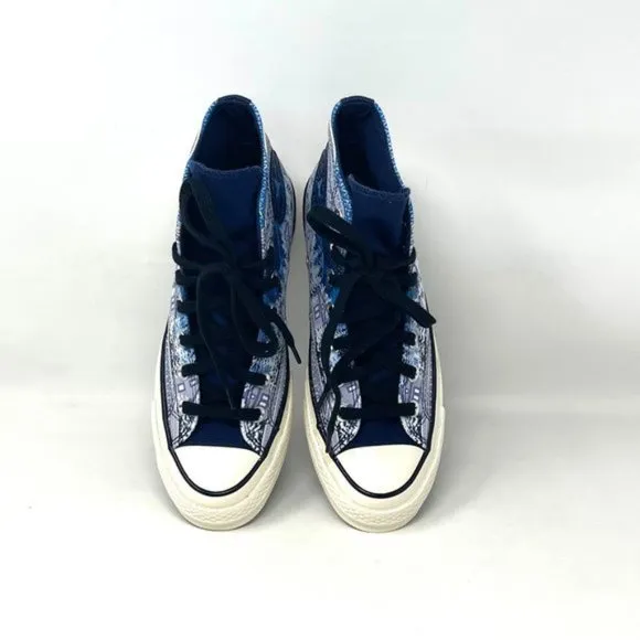 💖MEGA SALE💖Converse Chuck 70 Holiday Midnight Navy Egret Black Women  172135C
