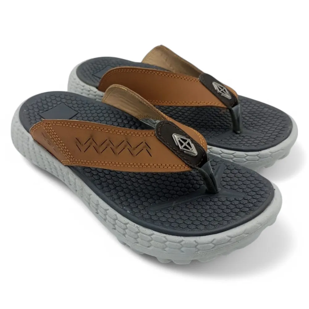 Men SlipOn Slippers 3009 – Mustard