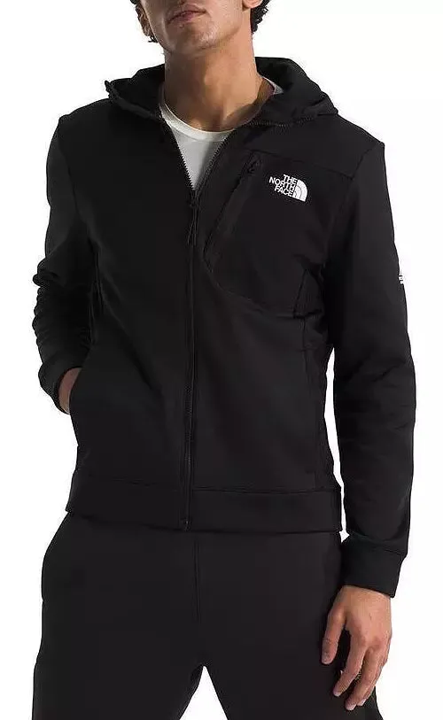 Men's The North Face |  Mountain Athletics Fleece Full-Zip Jacket |  White/Black