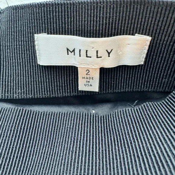 Milly Multicolored Cubist Print Pencil Skirt Women's Size 2