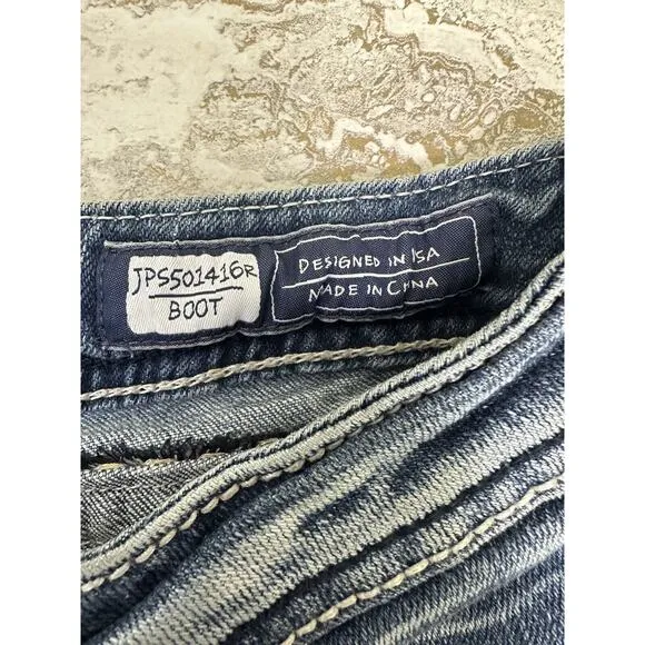 Miss Me Cutoff Jean Shorts Women's‎ Size 31 Rhinestone JPS501416R