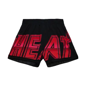 Mitchell and Ness Miami HEAT Big Face Women's Shorts