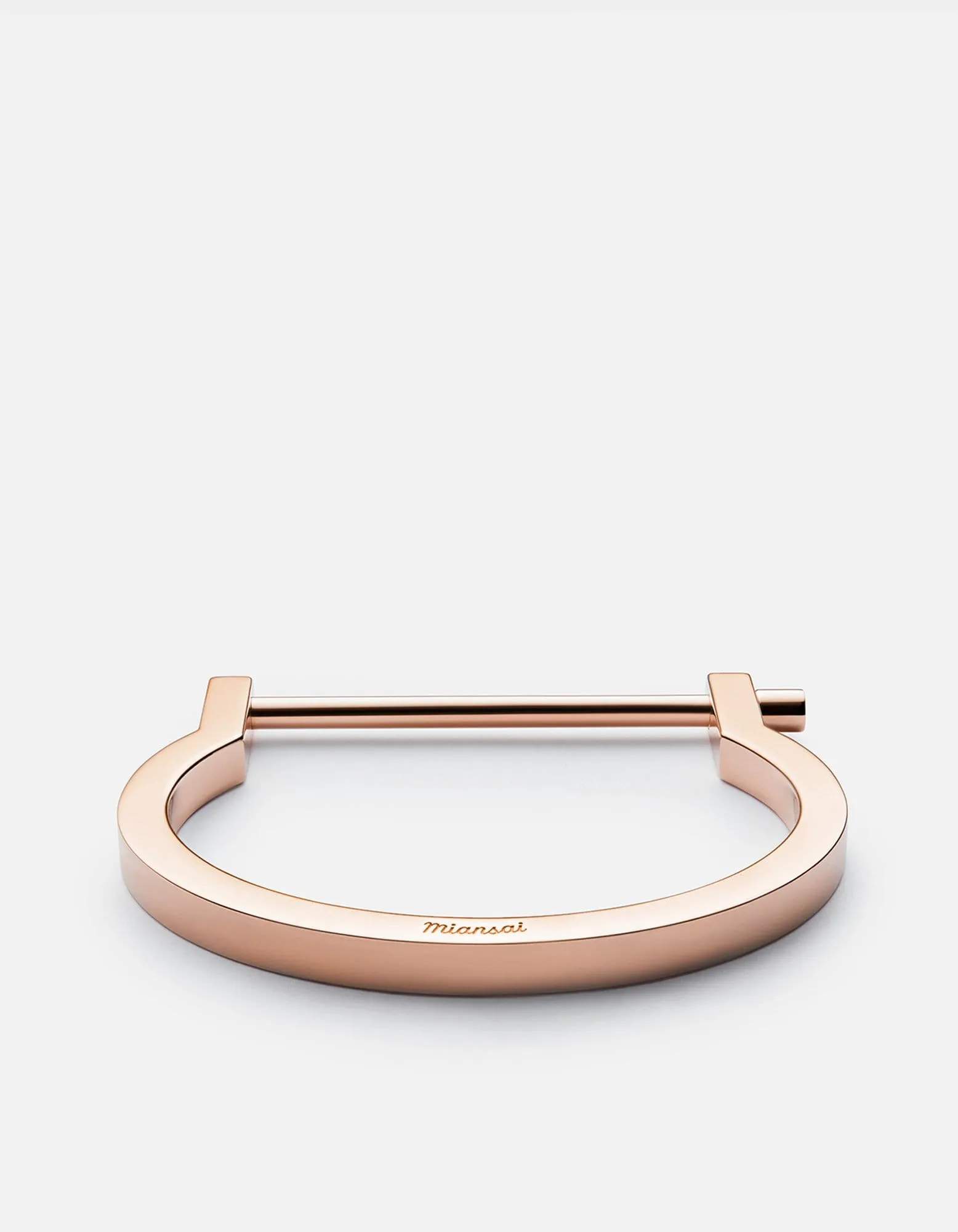 Modern Screw Cuff, Rose