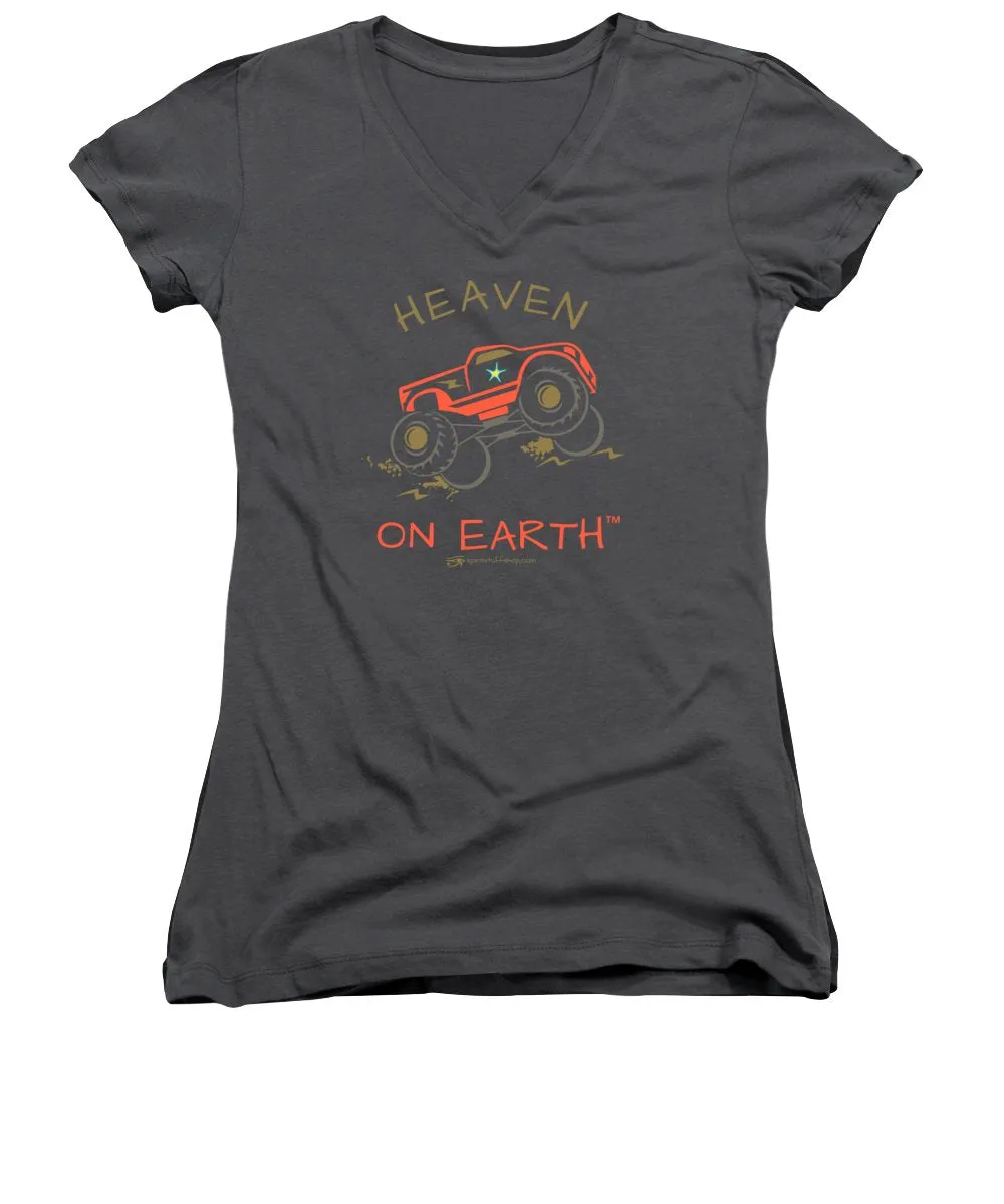 Monster/mud Truck - Women's V-Neck