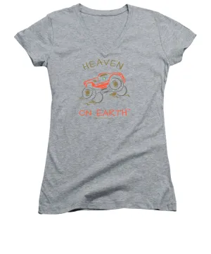 Monster/mud Truck - Women's V-Neck