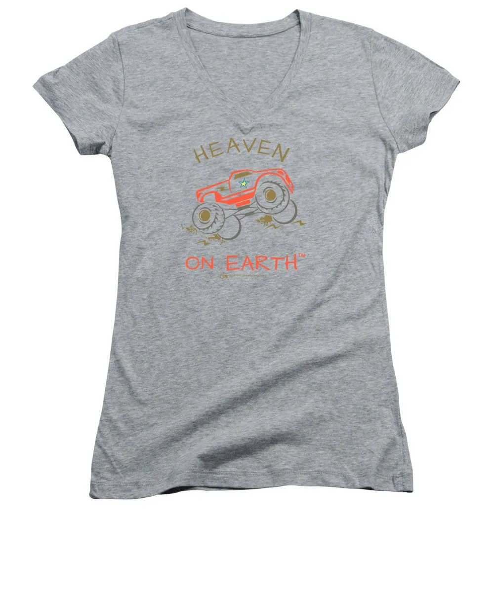 Monster/mud Truck - Women's V-Neck