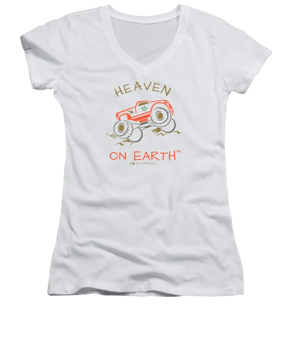 Monster/mud Truck - Women's V-Neck