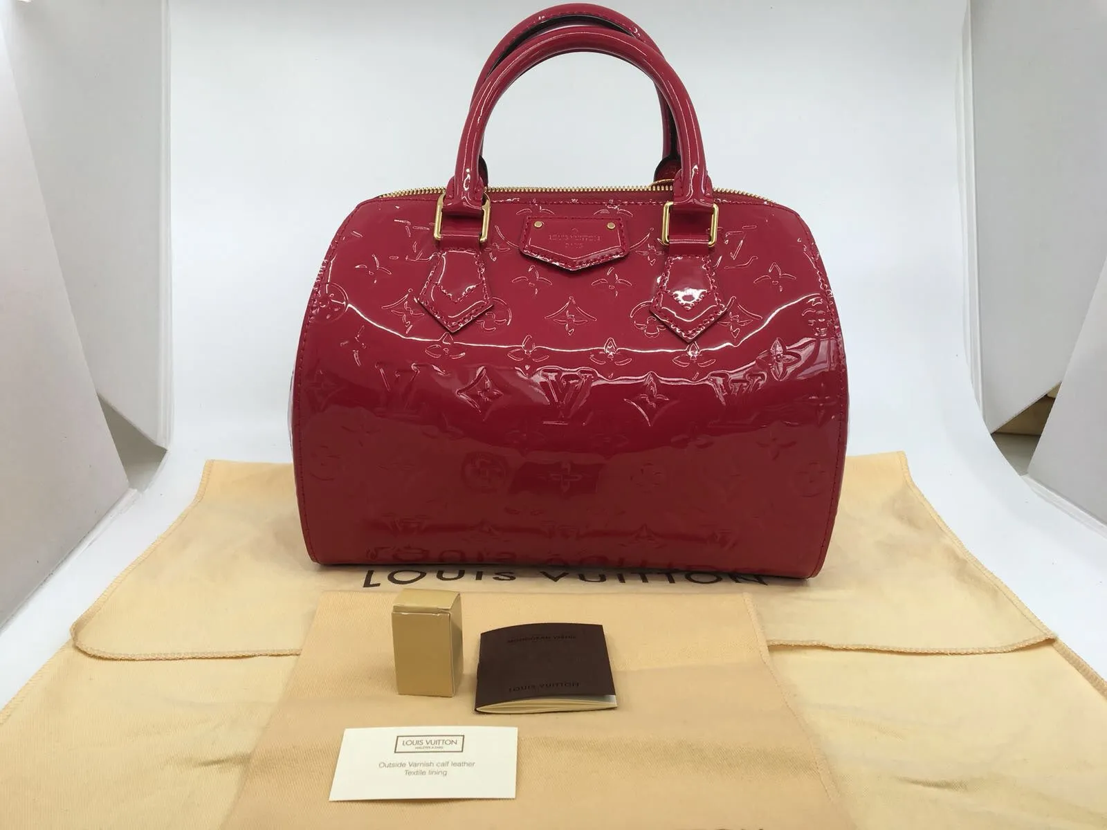 Montana Monogram Vernis Indian Rose
