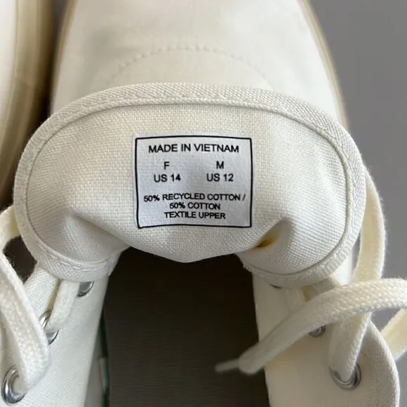 New Everlane The Forever Sneaker® Men's Size 12 Women's Size 14