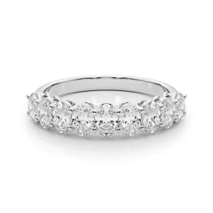 Nine Stone 2.0 ct. Oval Diamond Anniversary Ring