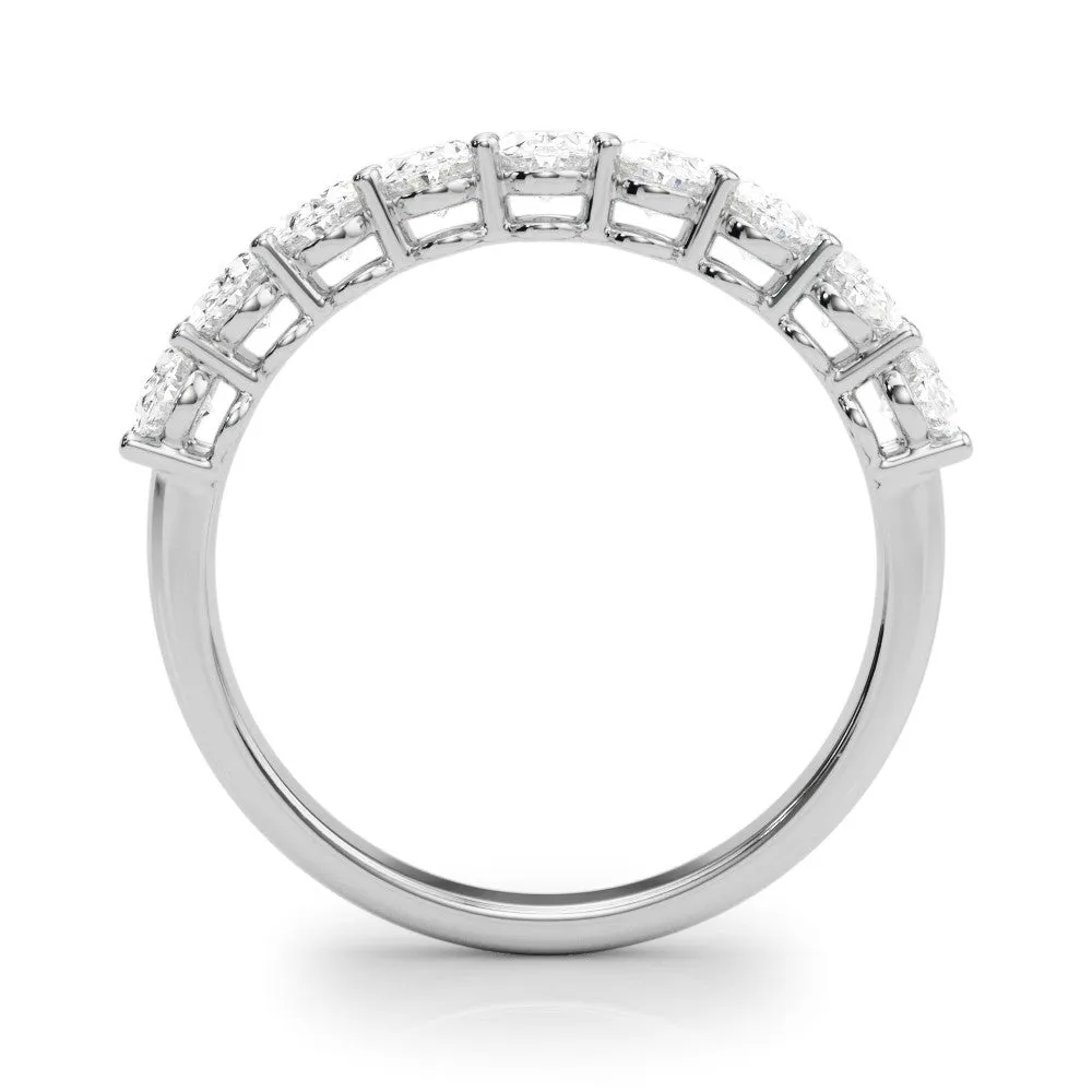 Nine Stone 2.0 ct. Oval Diamond Anniversary Ring