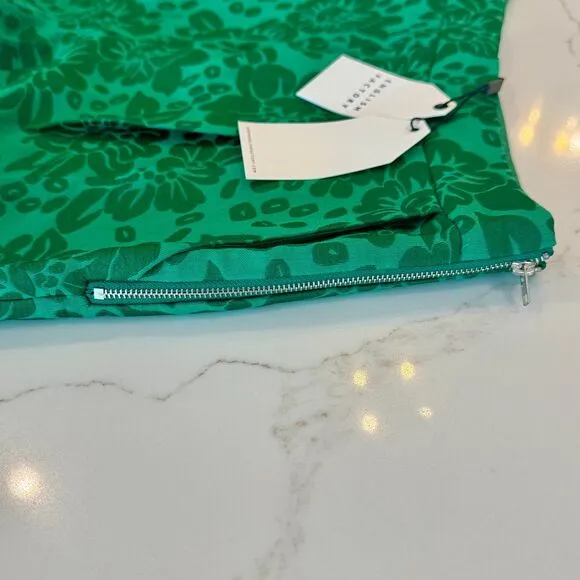NWT English Factory High Rise Emerald Green Shorts - Women's Large